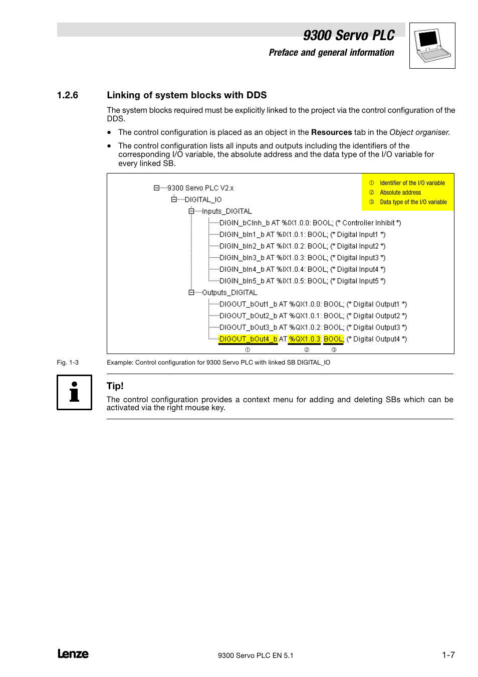 Linking of system blocks with dds, 9300 servo plc | Lenze DDS Target 9300 Servo PLC V8.x User Manual | Page 13 / 169