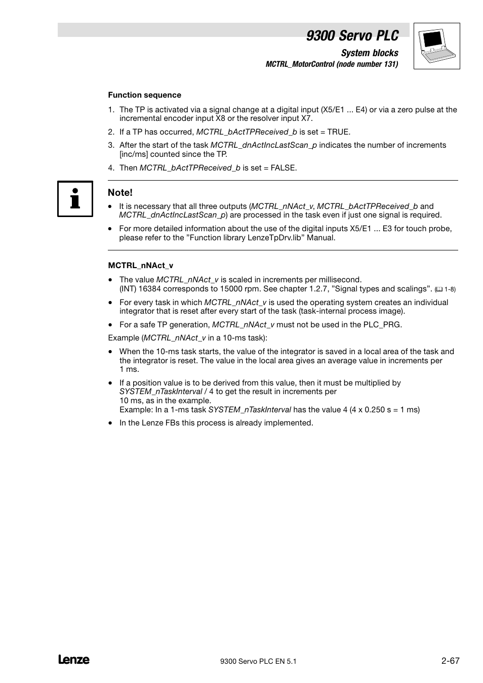 9300 servo plc | Lenze DDS Target 9300 Servo PLC V8.x User Manual | Page 73 / 169
