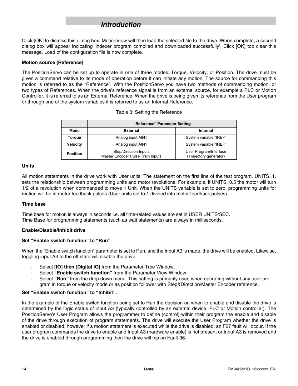Introduction | Lenze E94P PositionServo with MVOB User Manual | Page 16 / 140