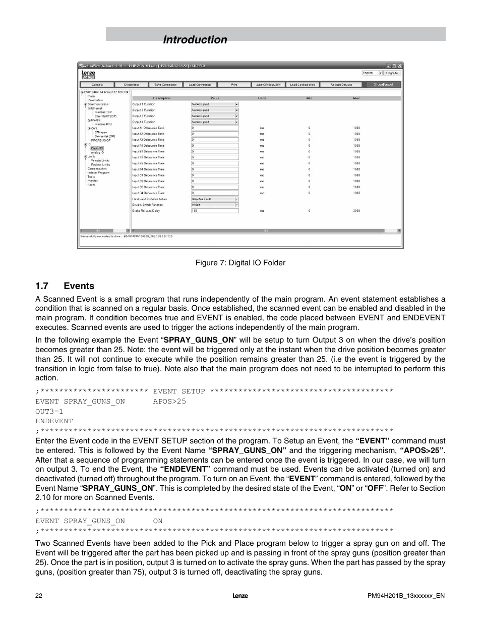 Introduction | Lenze E94P PositionServo with MVOB User Manual | Page 24 / 140