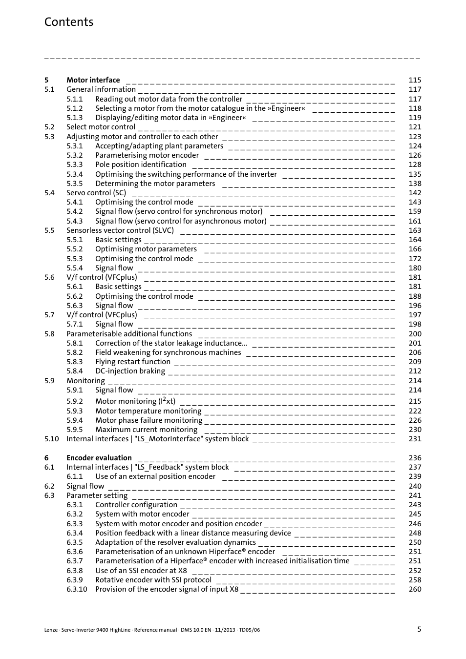 Lenze 9400 User Manual | Page 5 / 954