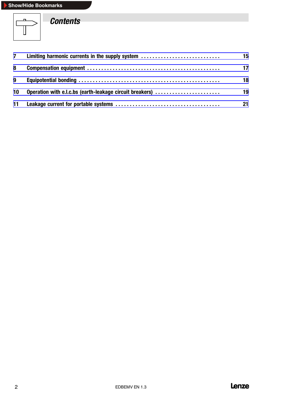 Lenze Inverter EMC User Manual | Page 4 / 26