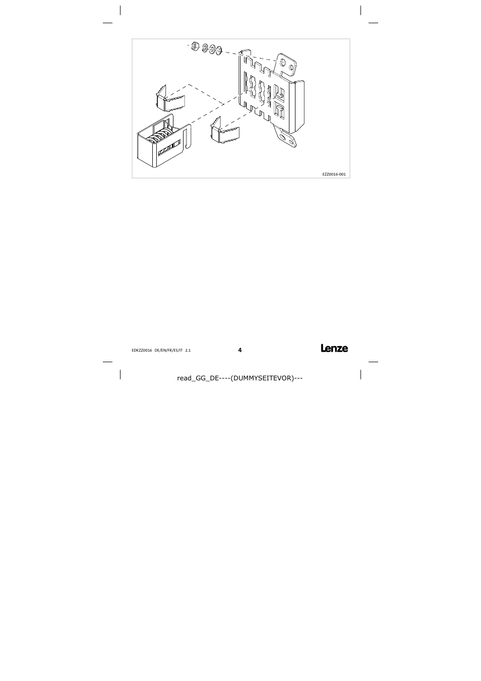 Lenze EZZ0016 User Manual | Page 4 / 8