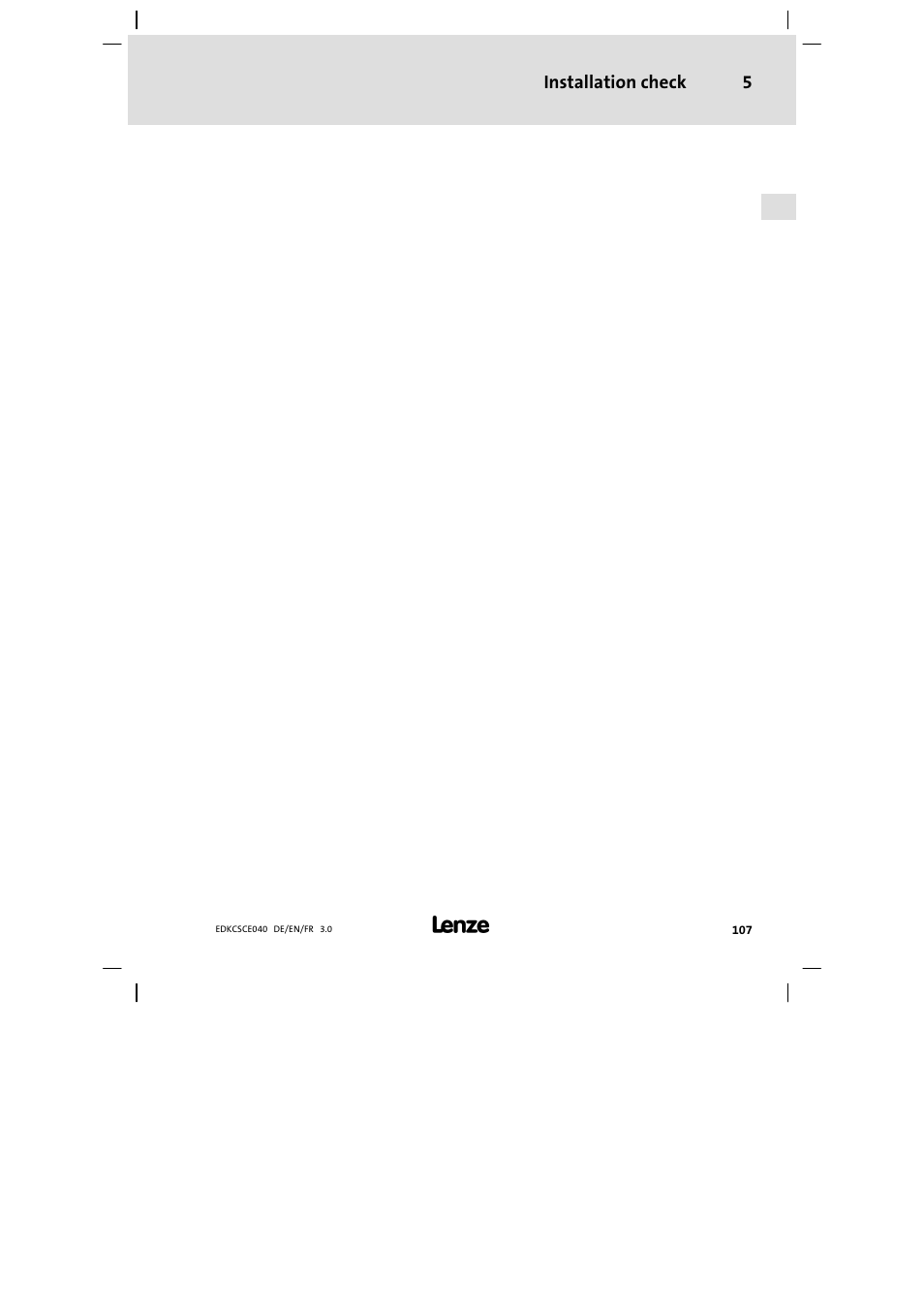 Lenze ECSCExxx User Manual | Page 107 / 164