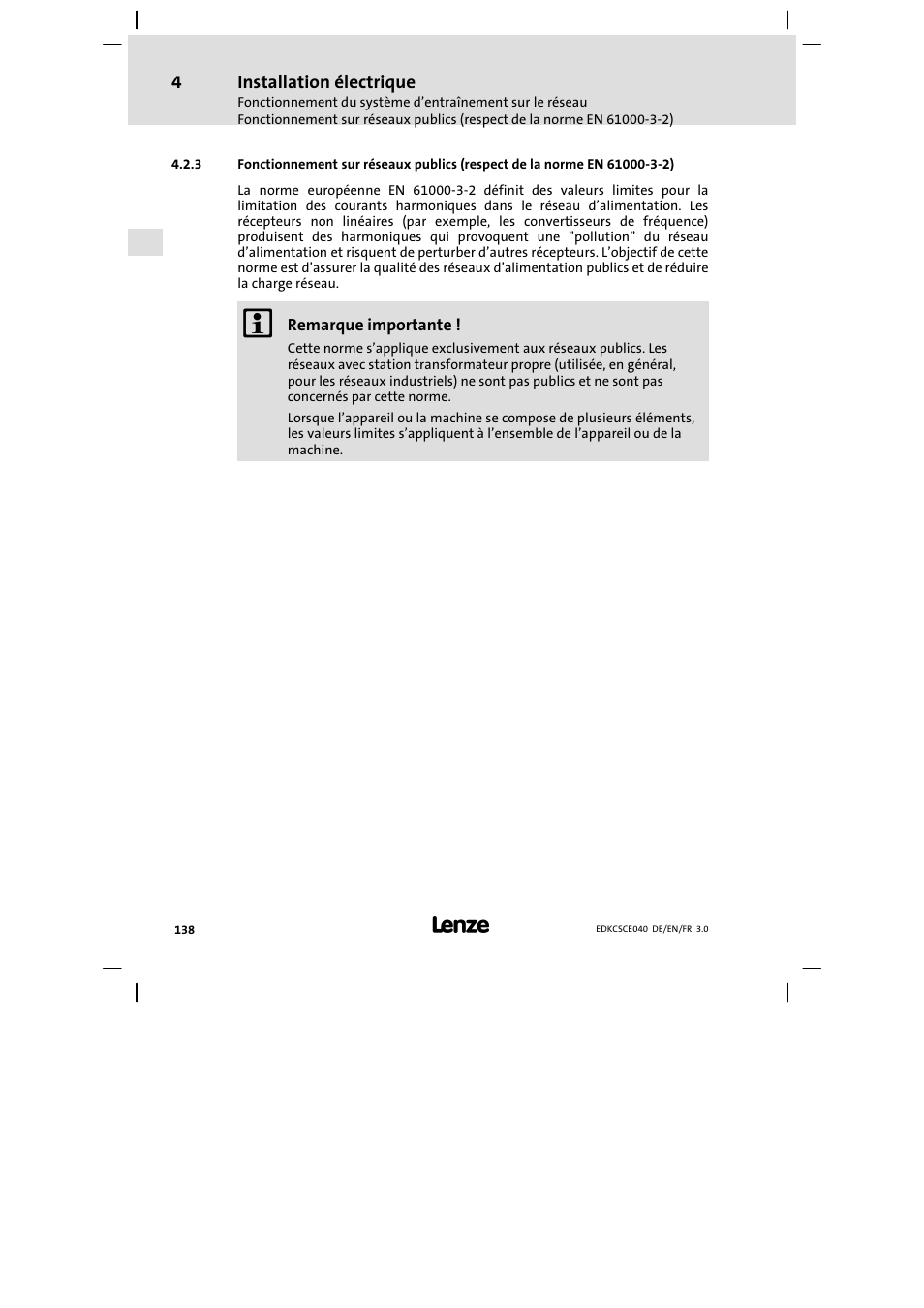 Lenze ECSCExxx User Manual | Page 138 / 164