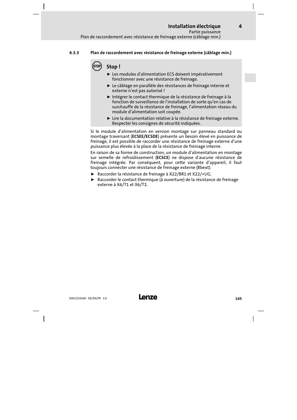 Lenze ECSCExxx User Manual | Page 145 / 164
