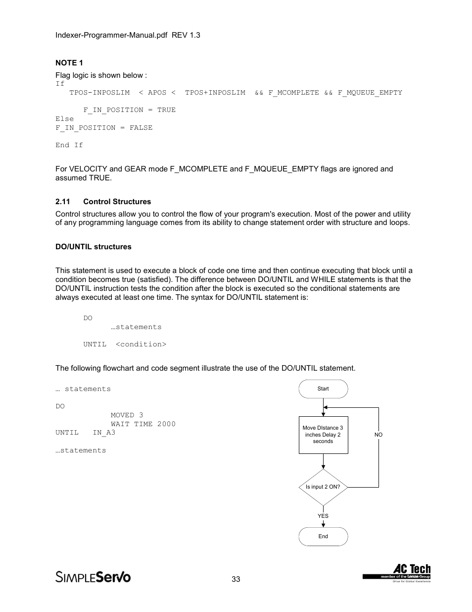 Lenze PMSS1000 Simple Servo User Manual | Page 33 / 72