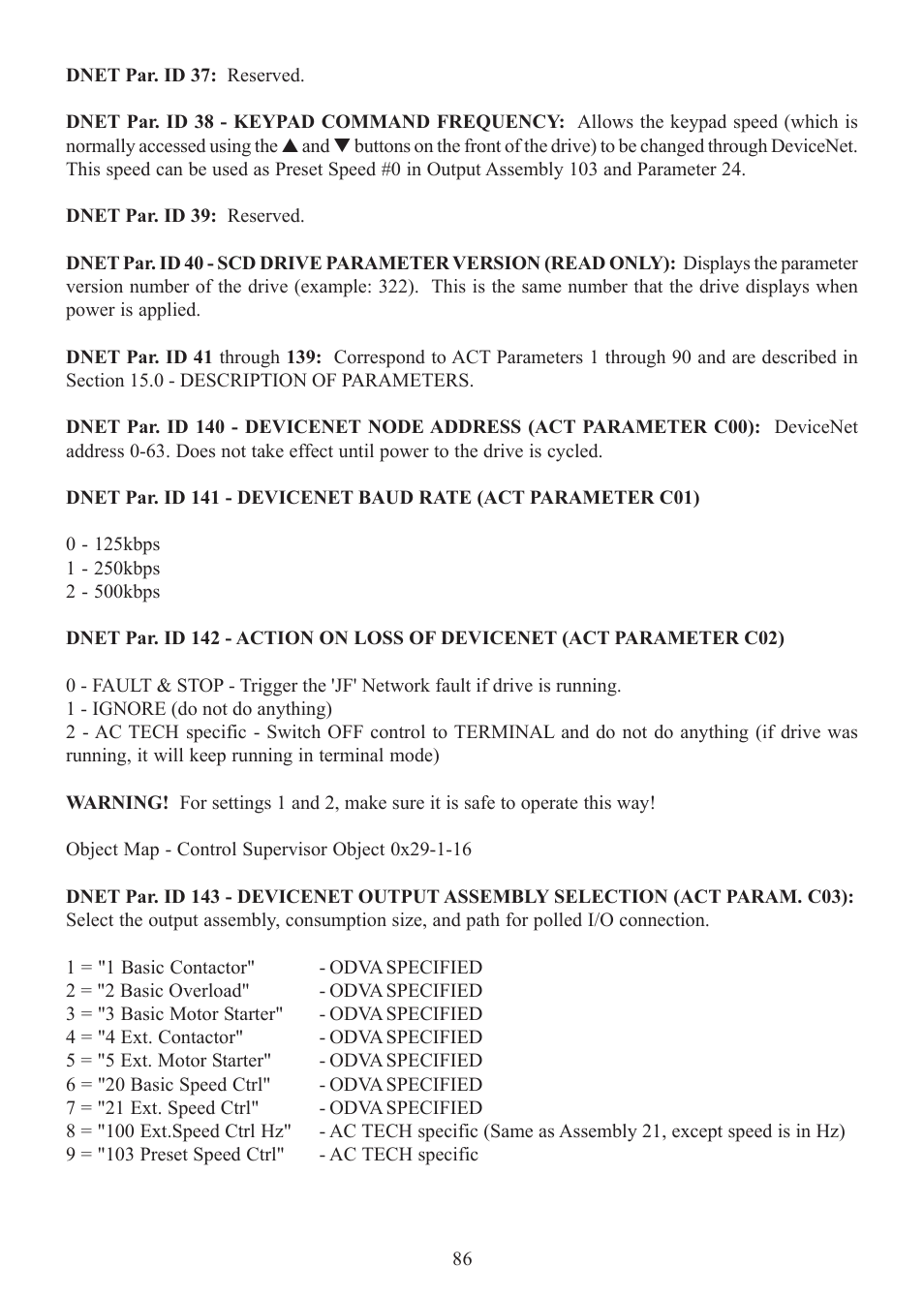 Lenze SCD Series User Manual | Page 89 / 99