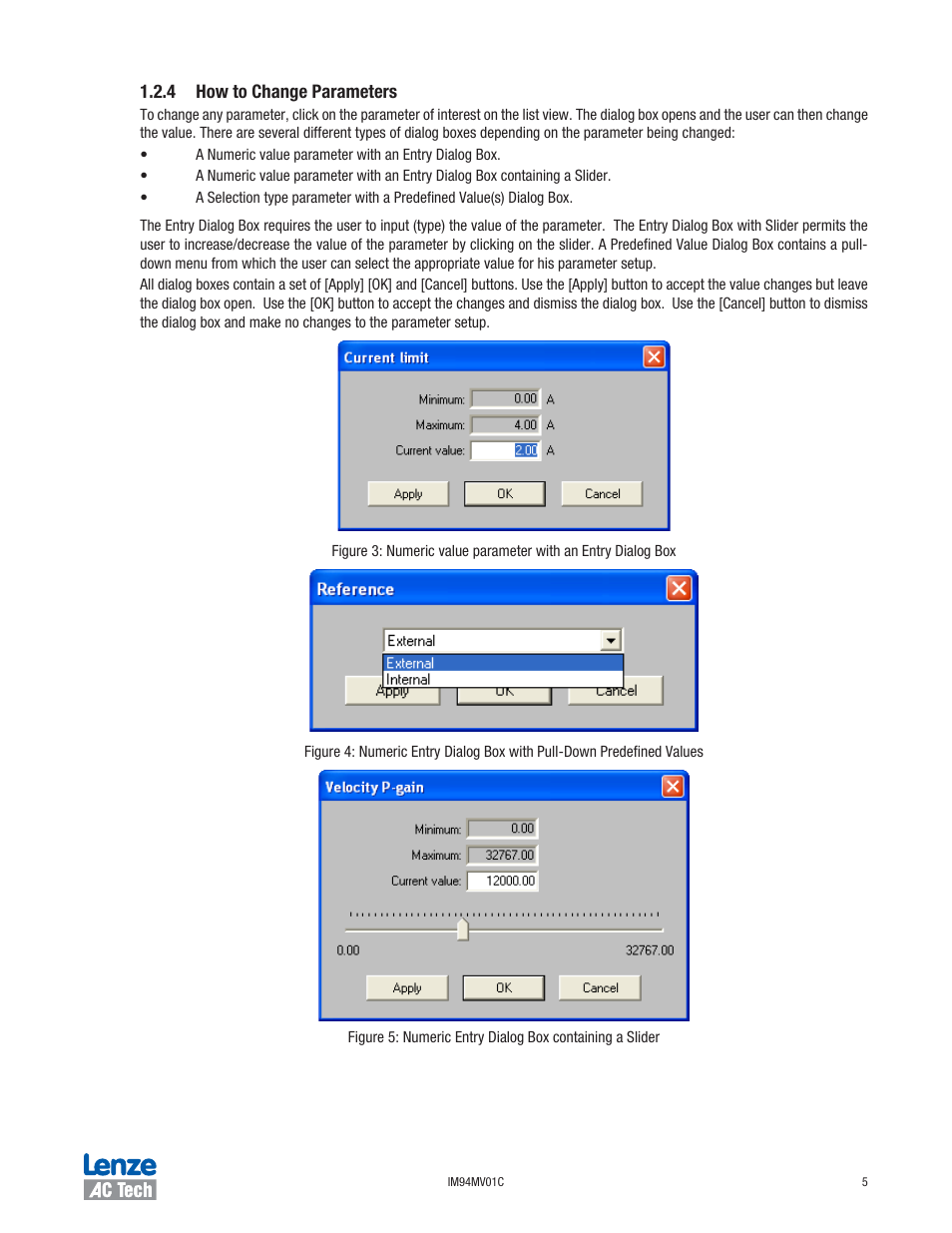 Lenze IM94MV01C User Manual | Page 7 / 23