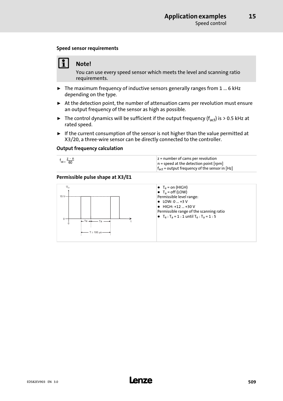 Application examples | Lenze E82xVxxxKxxxxx User Manual | Page 509 / 548