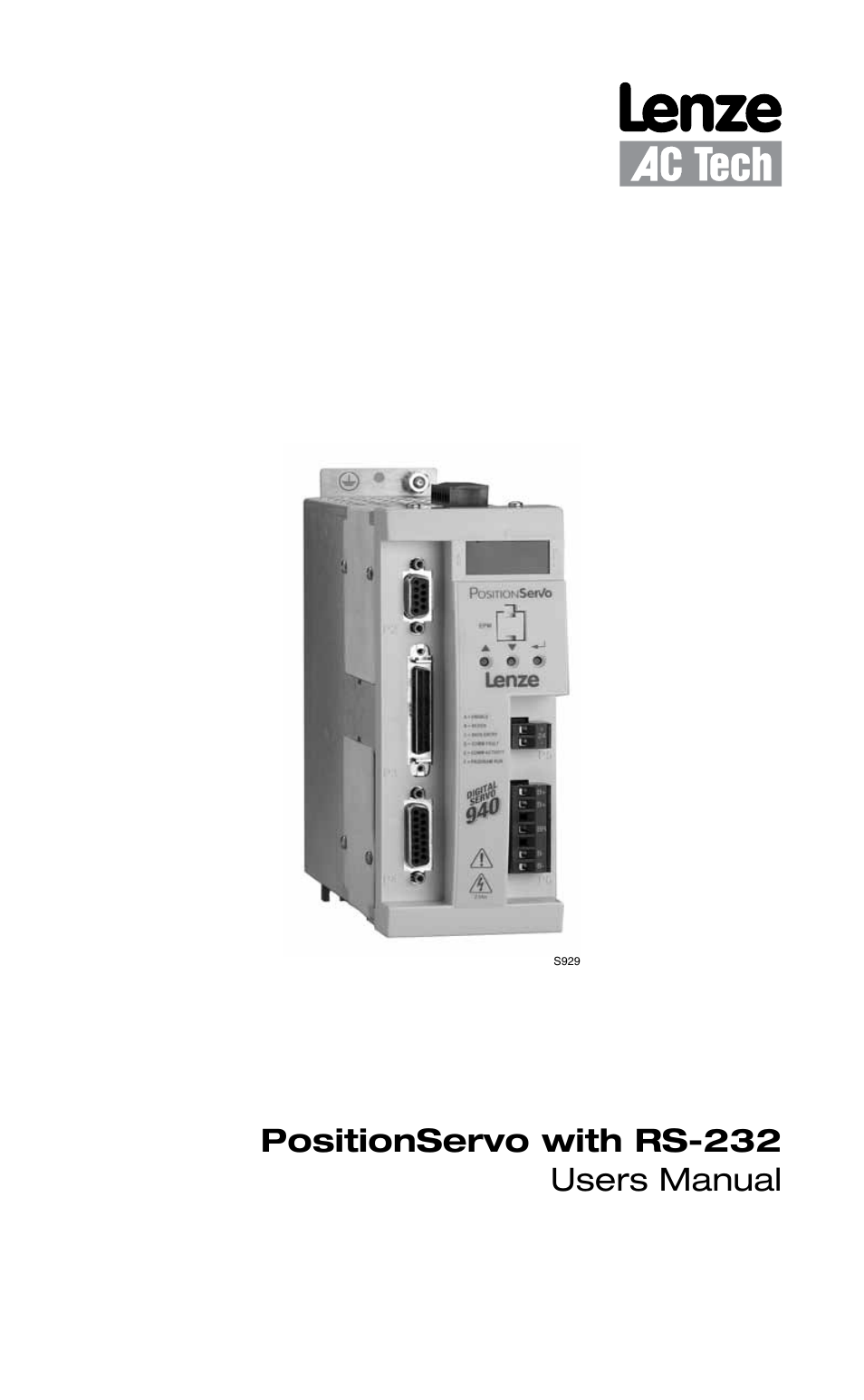 Lenze S94P01B2 User Manual | 76 pages