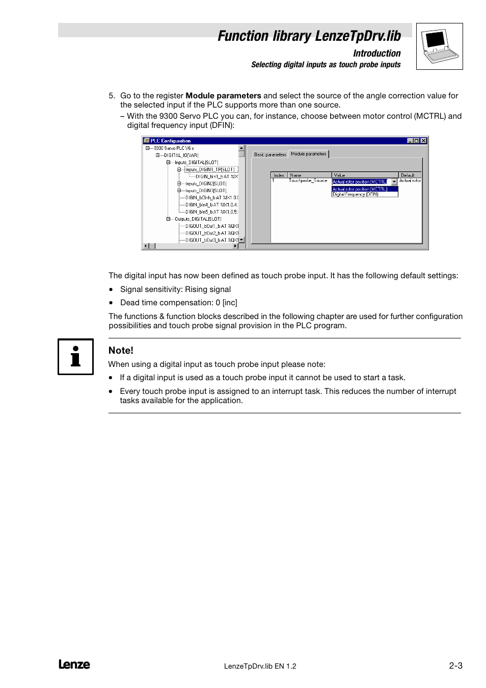 Function library lenzetpdrv.lib | Lenze DDS Function library TpDrv User Manual | Page 11 / 17