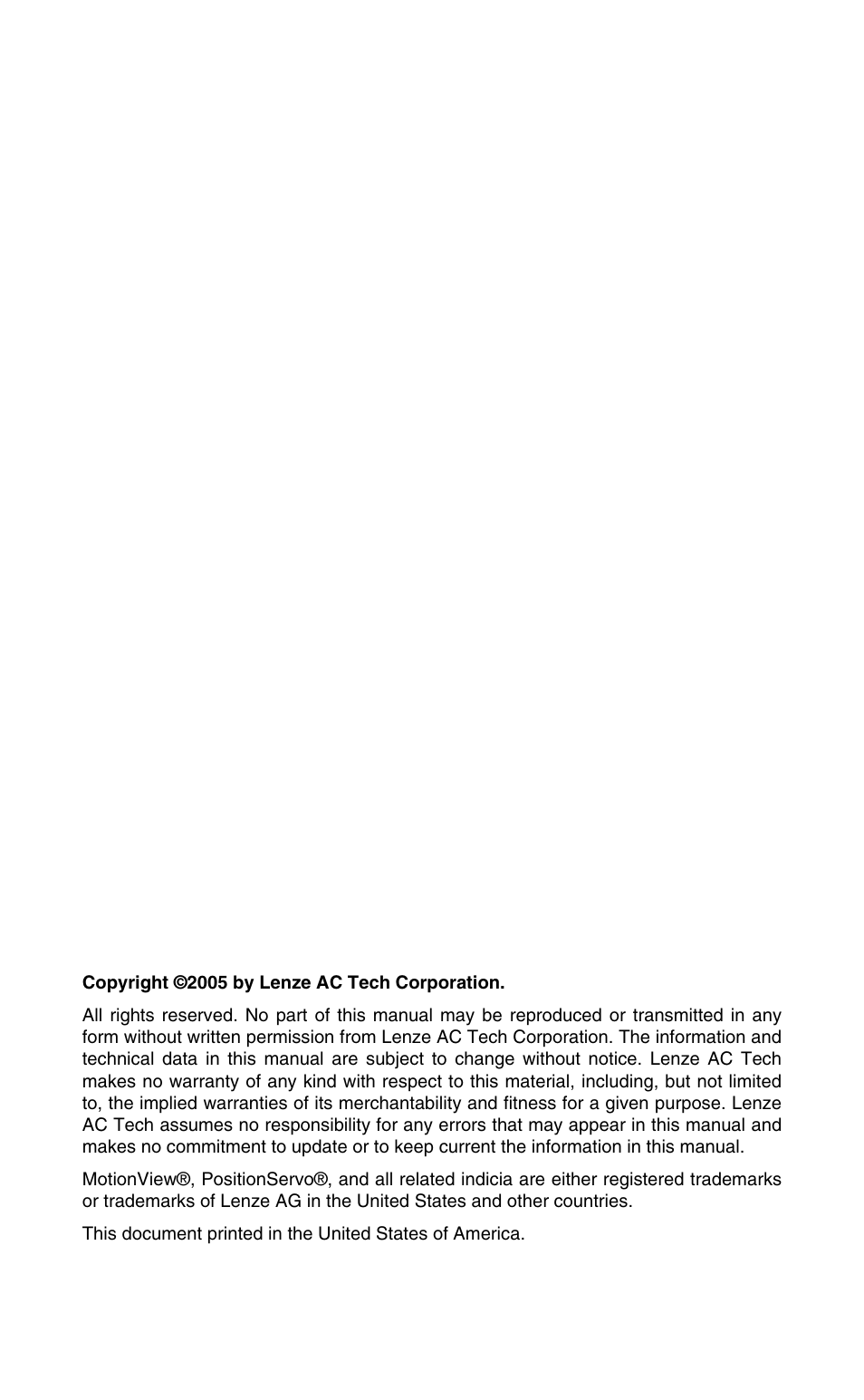 Lenze S94P01G Position Servo User Manual | Page 2 / 84