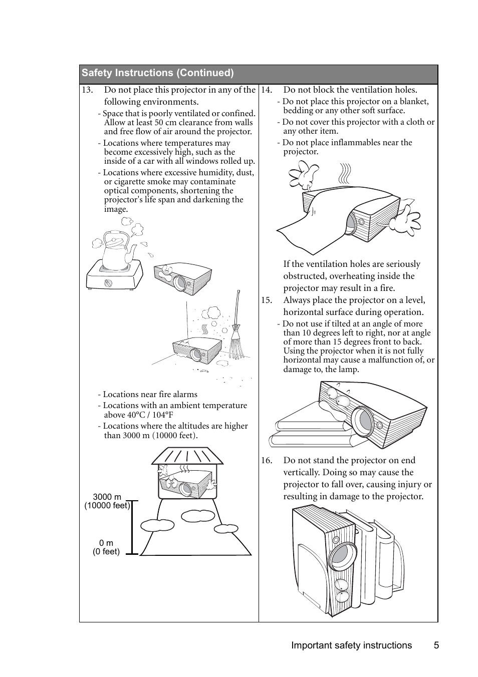 BenQ MP730 User Manual | Page 5 / 68