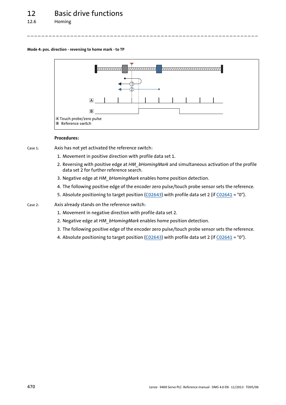 12 basic drive functions | Lenze E94AxPExxxx User Manual | Page 470 / 976