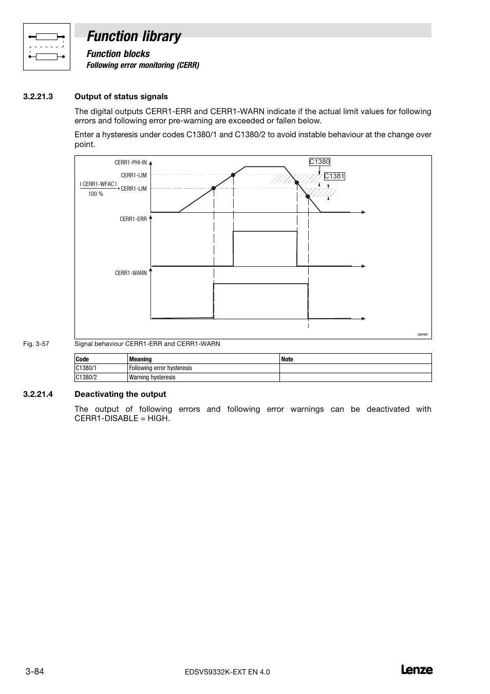Function library, Function blocks | Lenze EVS9332xK User Manual | Page 112 / 386