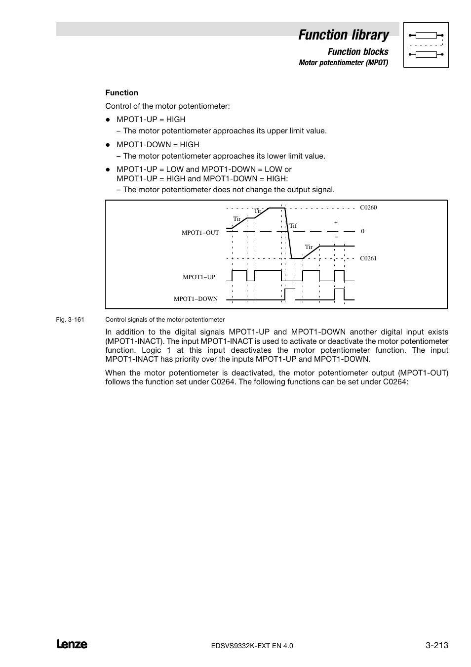 Function library, Function blocks | Lenze EVS9332xK User Manual | Page 241 / 386