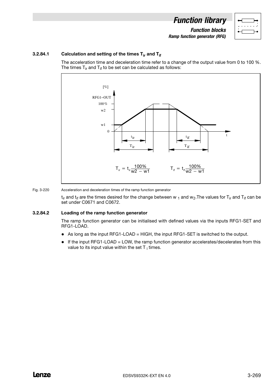 Function library, Function blocks | Lenze EVS9332xK User Manual | Page 297 / 386