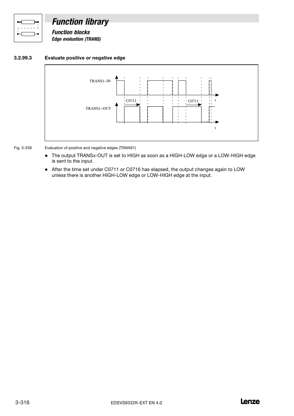 Function library, Function blocks | Lenze EVS9332xK User Manual | Page 344 / 386