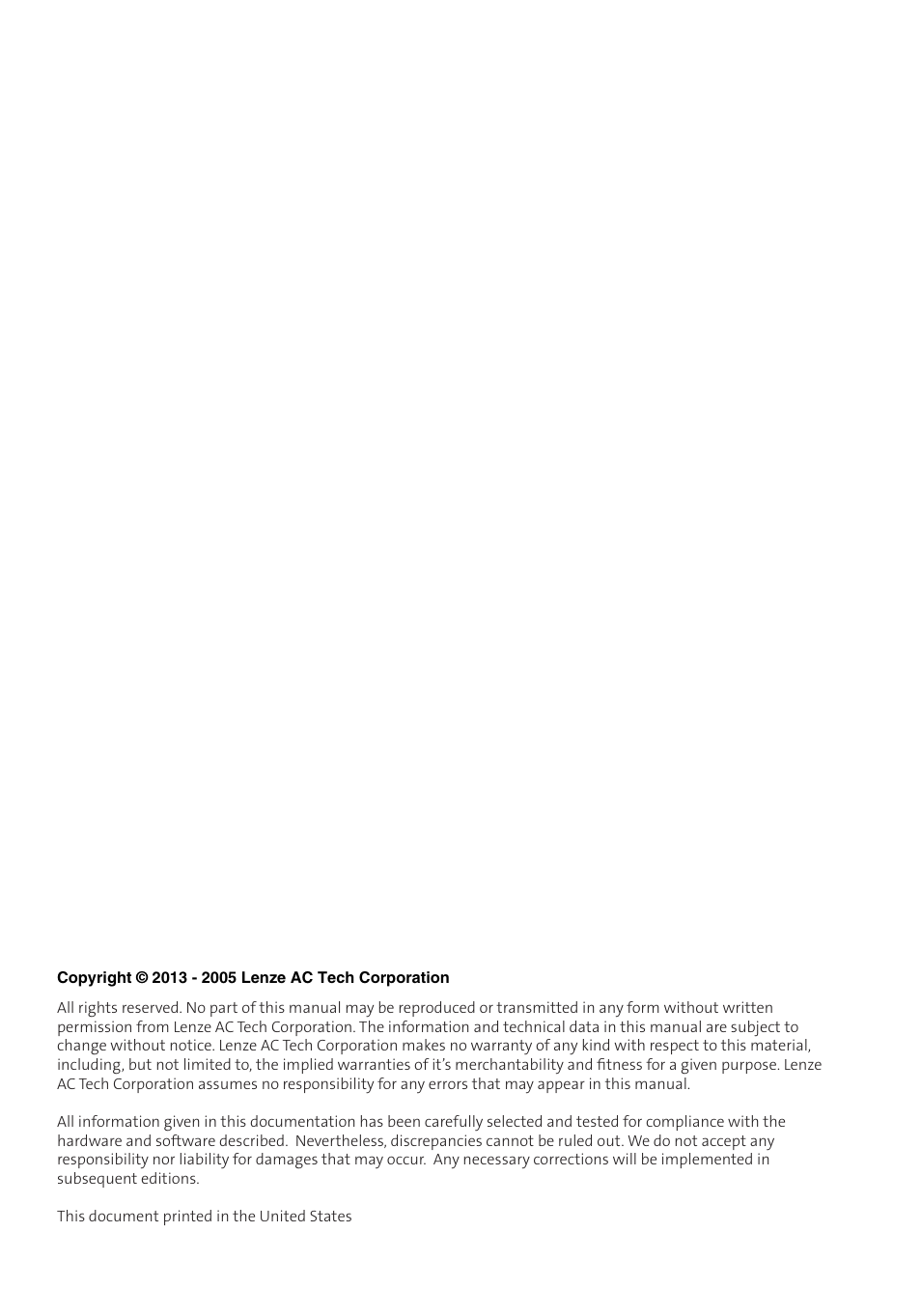 Lenze SCF frequency inverter User Manual | Page 2 / 68