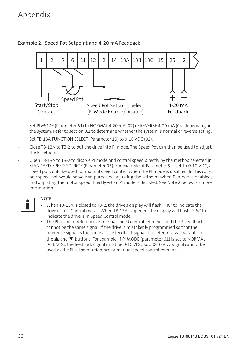 Appendix | Lenze SCF frequency inverter User Manual | Page 66 / 68