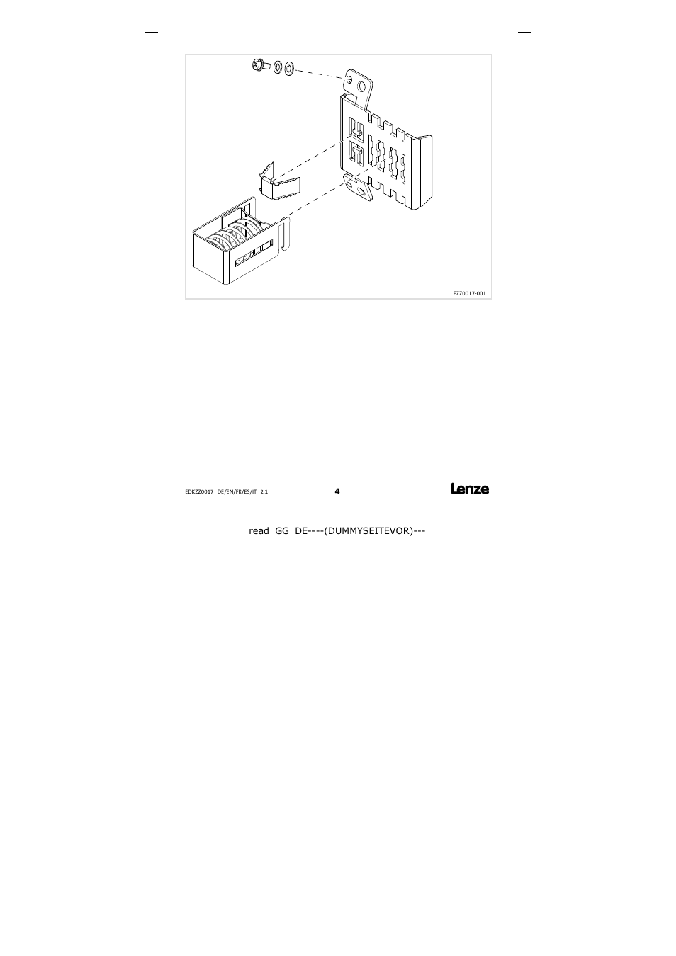 Lenze EZZ0017 User Manual | Page 4 / 8
