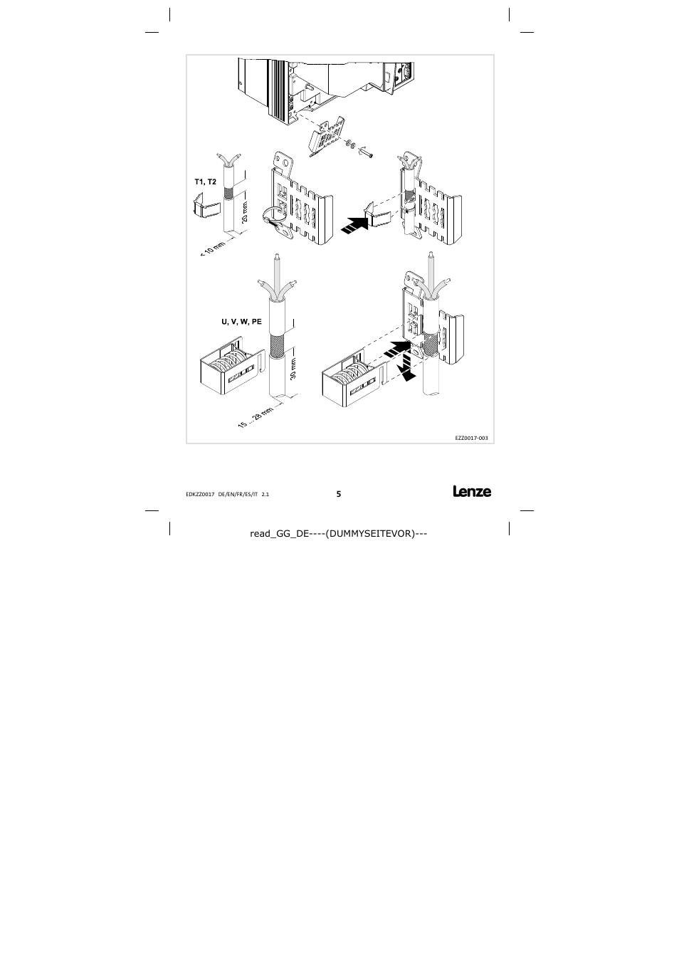 Lenze EZZ0017 User Manual | Page 5 / 8