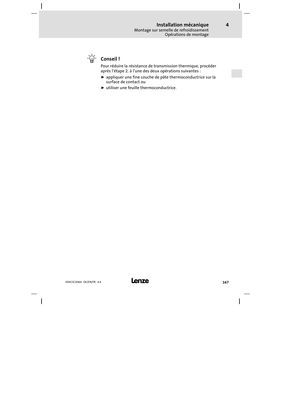 Lenze ECSCx Axis cold plate User Manual | Page 167 / 208