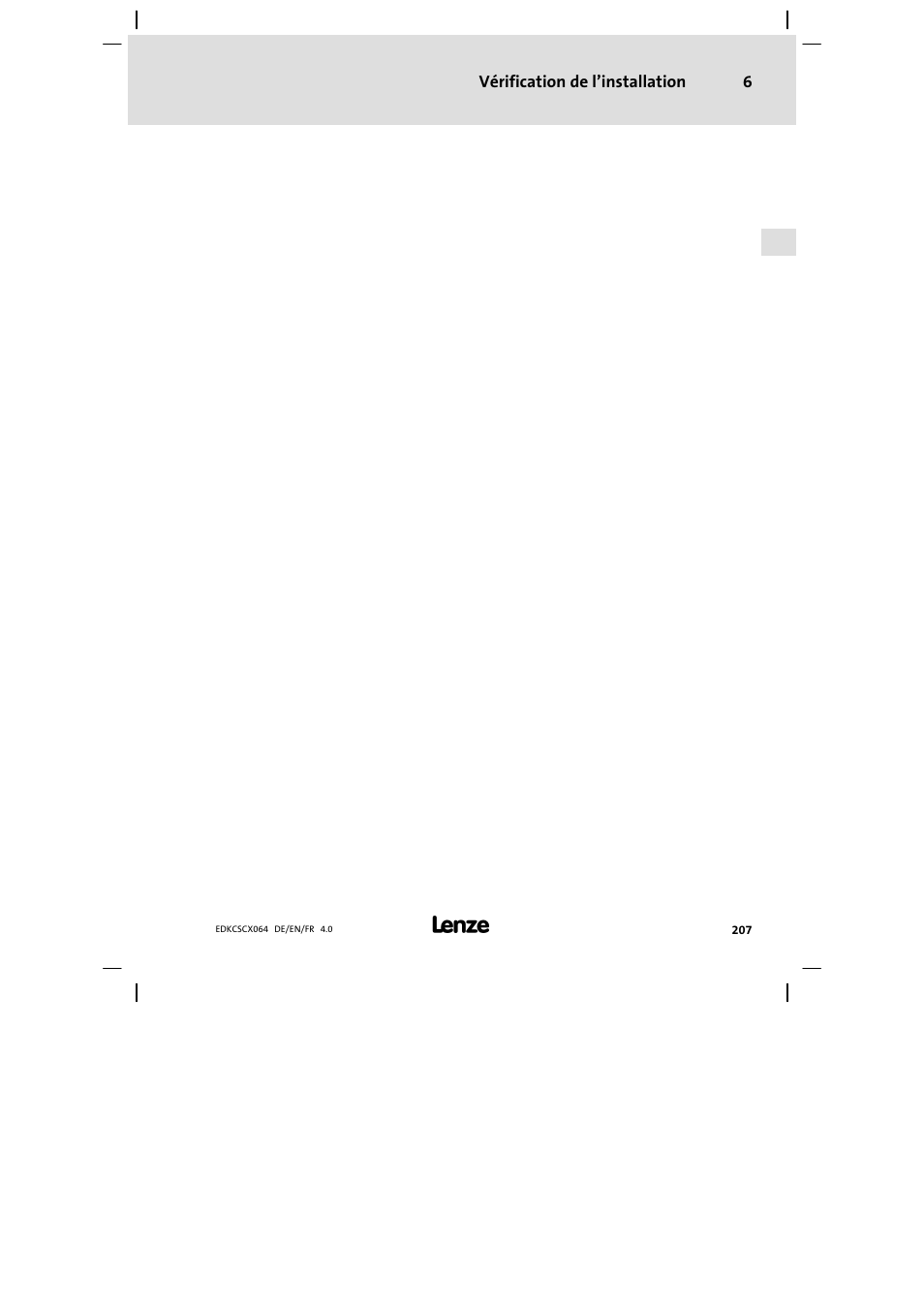 Lenze ECSCx Axis cold plate User Manual | Page 207 / 208