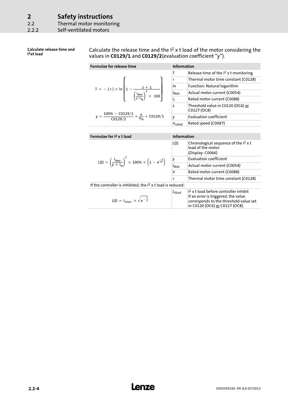 Ȧȧ ȡ ȣ, Ȧȧ ȣ ȥ, Safety instructions | Lenze EVS9332xK User Manual | Page 32 / 467