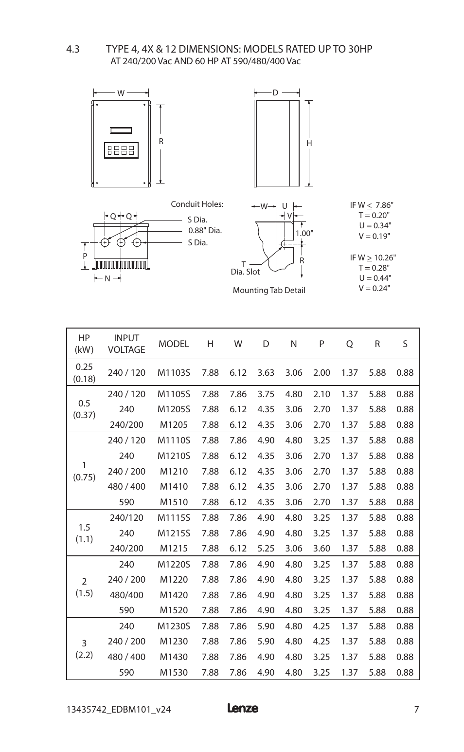 Lenze MC1000 Series User Manual | Page 11 / 84