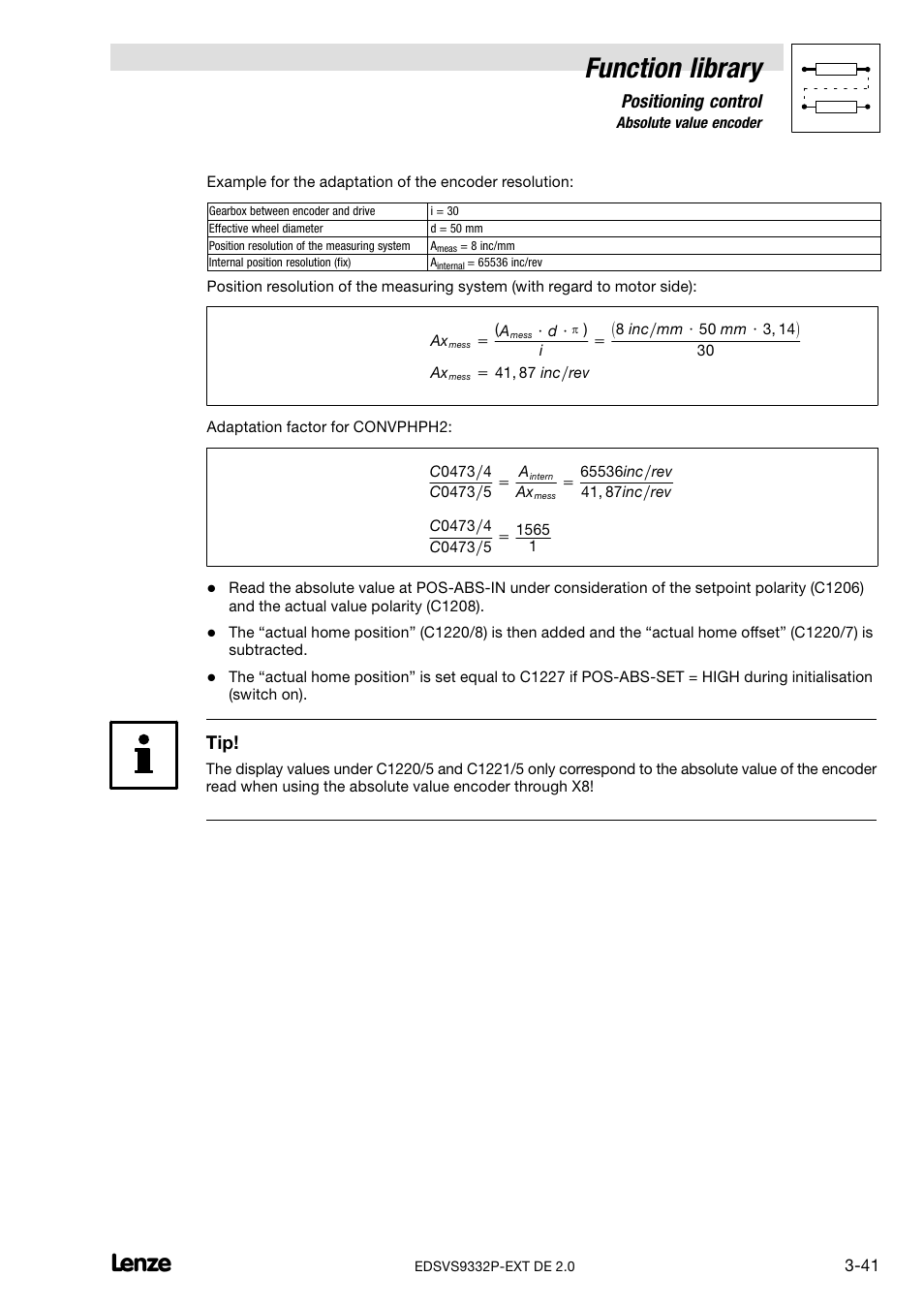 Function library, Positioning control | Lenze EVS9332xP User Manual | Page 69 / 334