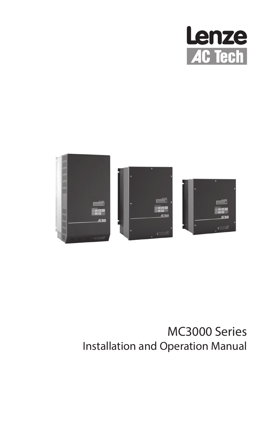 Lenze MC3000 Series User Manual | 84 pages