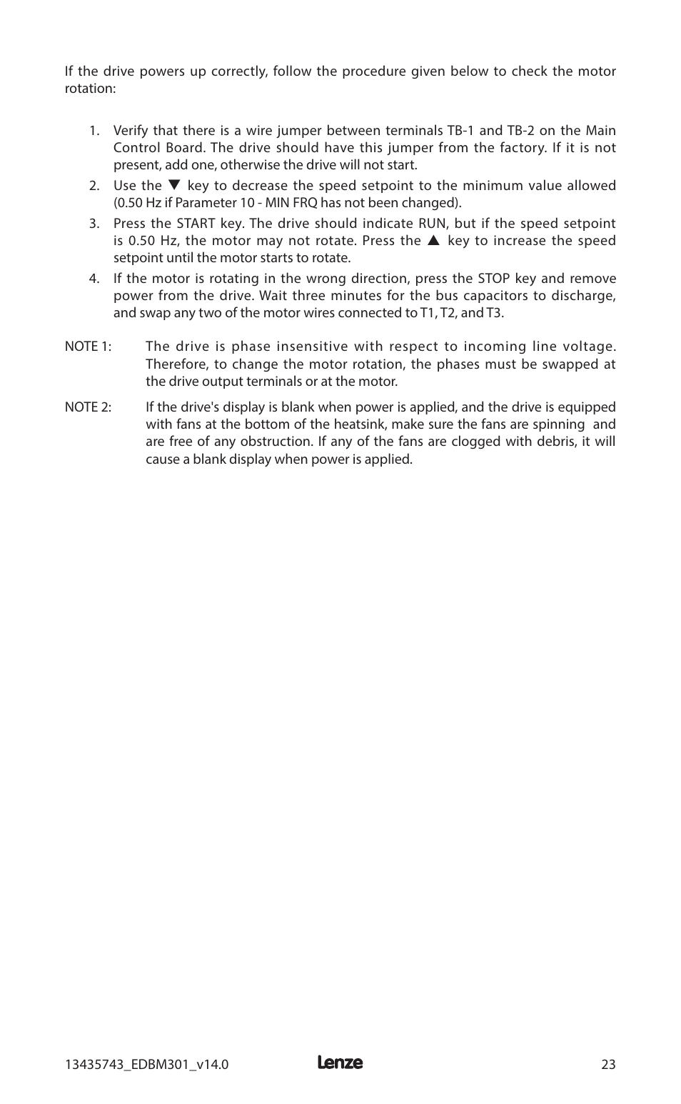 Lenze MC3000 Series User Manual | Page 27 / 84