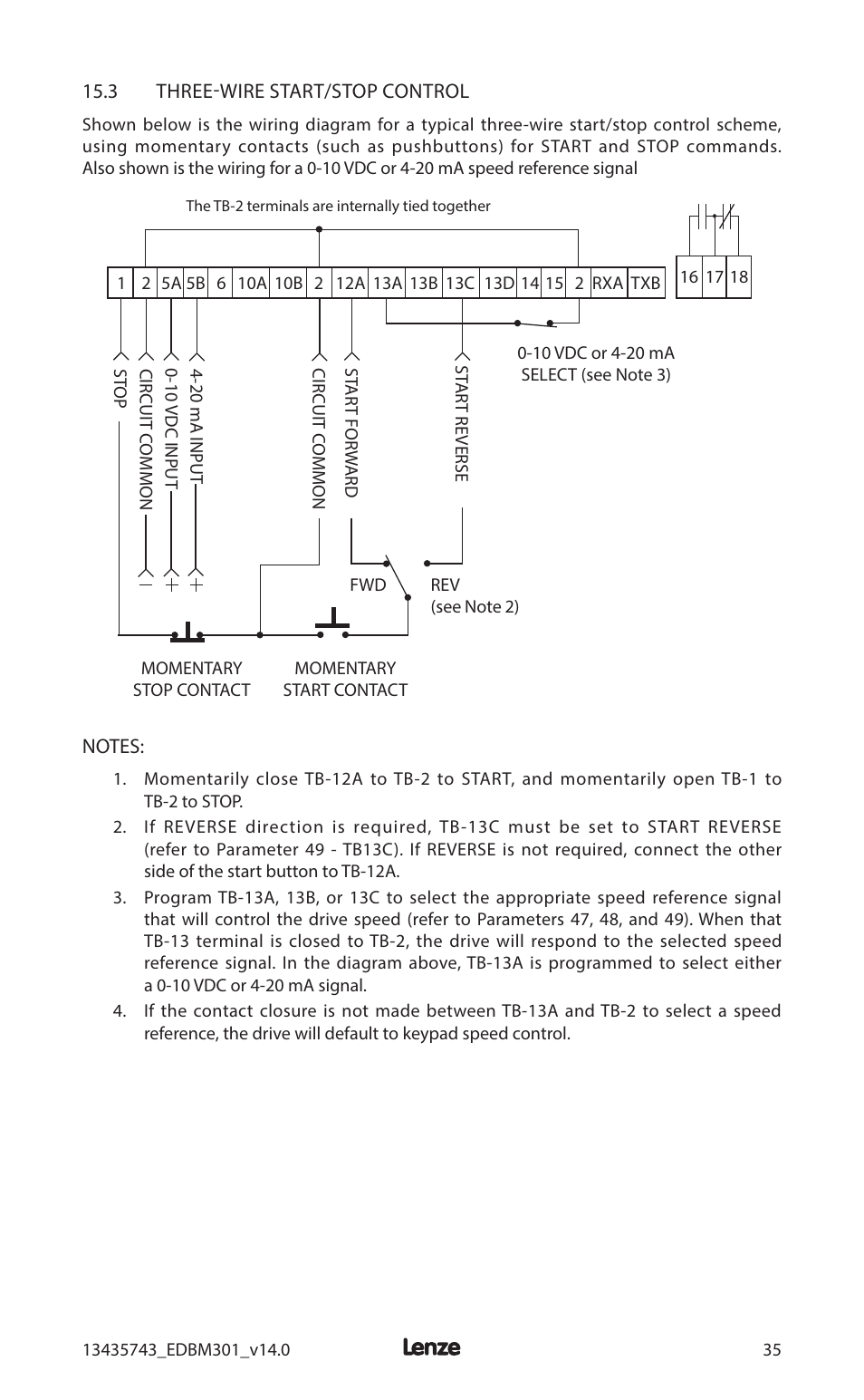 Lenze MC3000 Series User Manual | Page 39 / 84