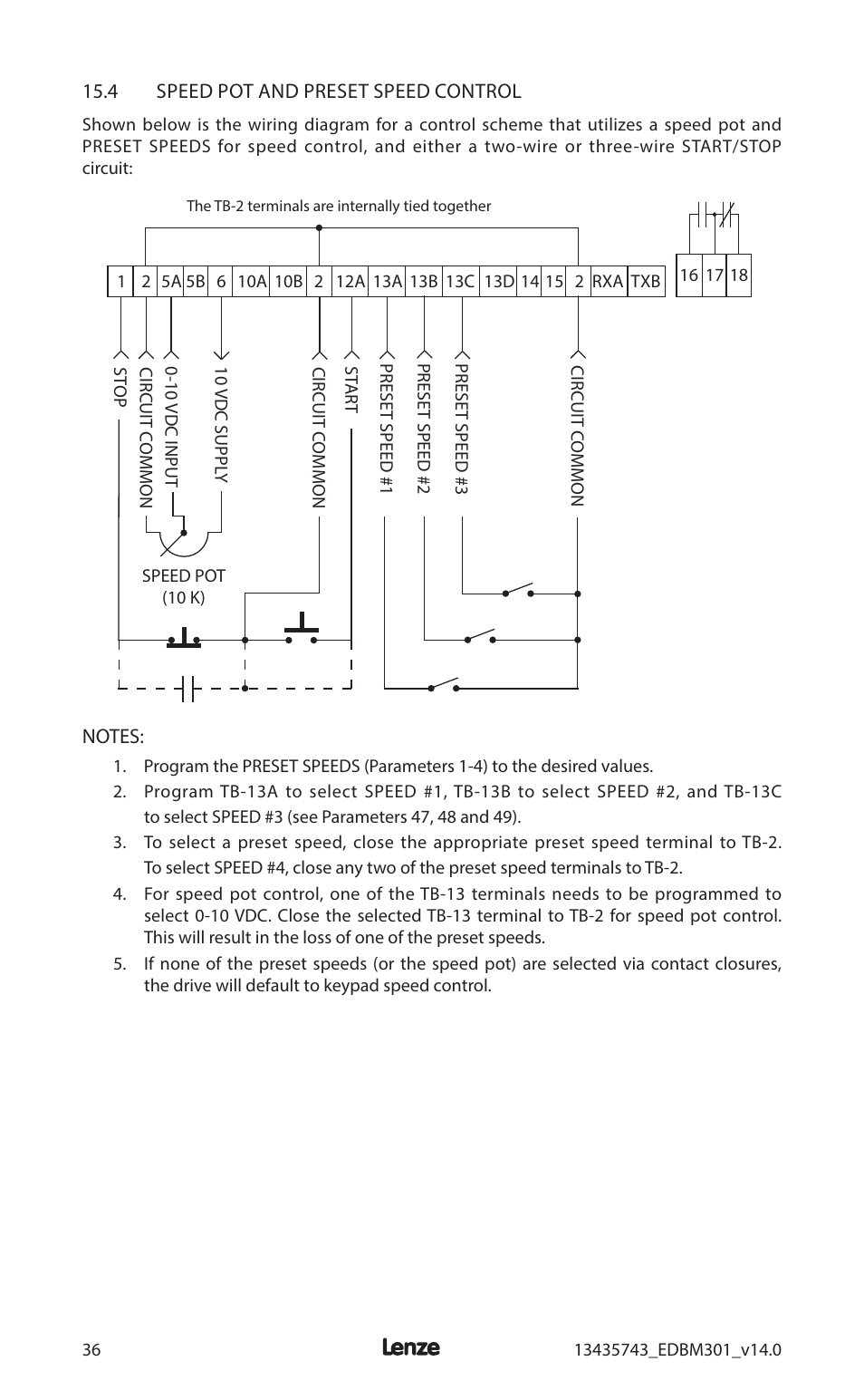 Lenze MC3000 Series User Manual | Page 40 / 84