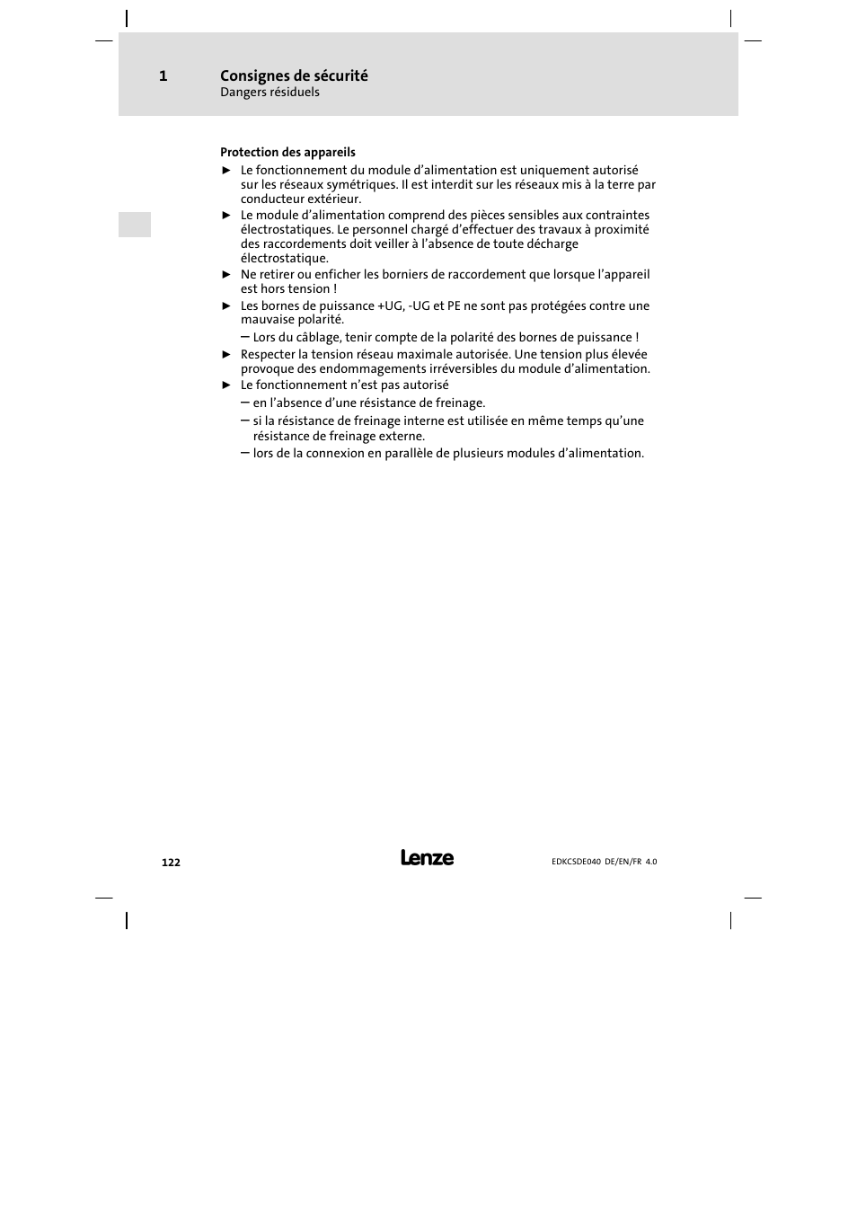 Lenze ECSDExxx User Manual | Page 122 / 170