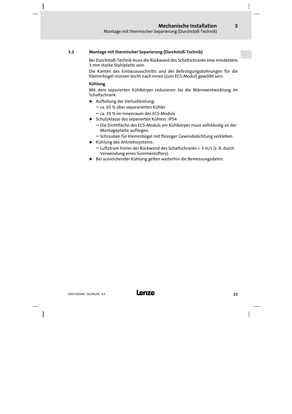 Lenze ECSDExxx User Manual | Page 23 / 170