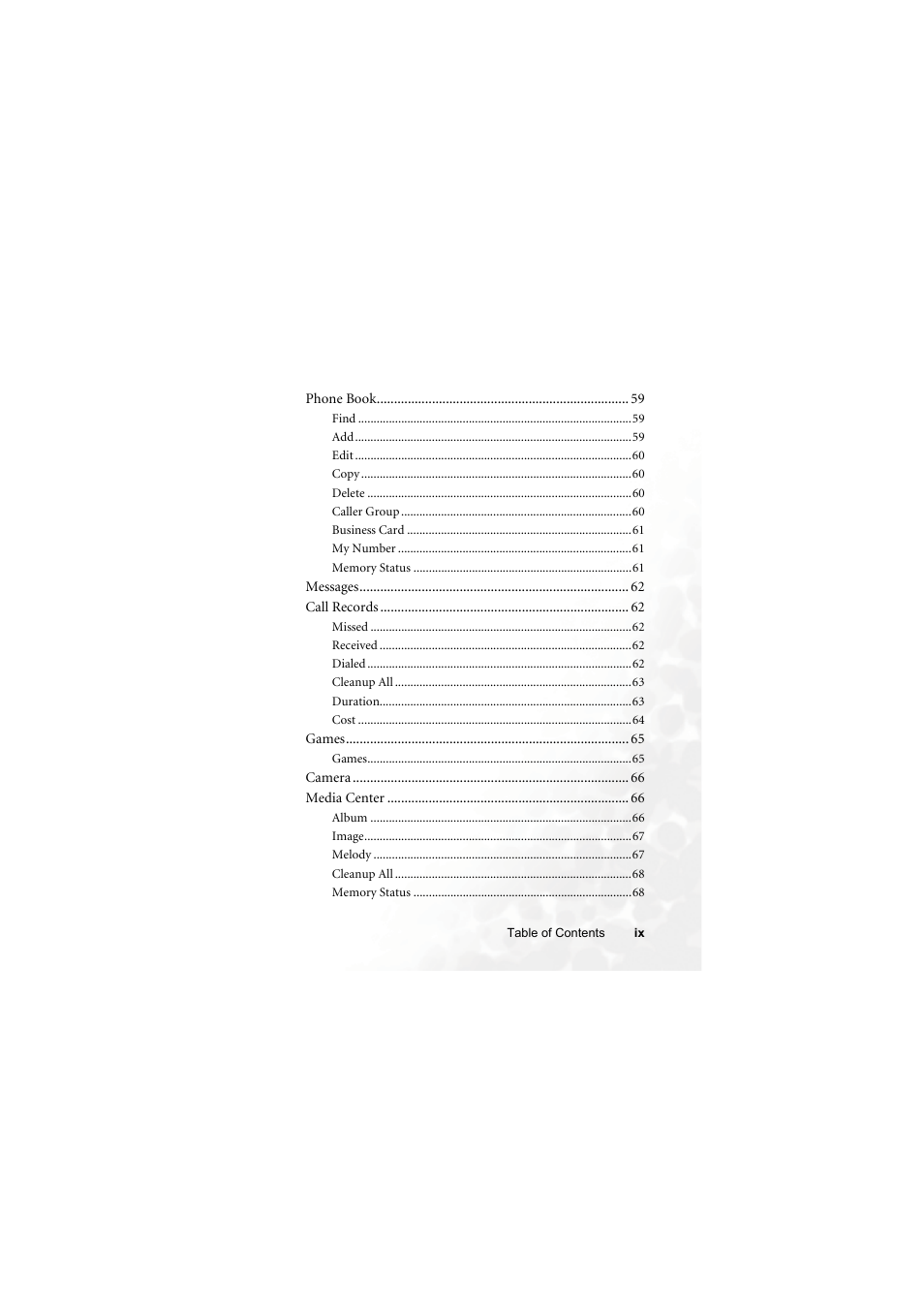 BenQ M315 User Manual | Page 11 / 110