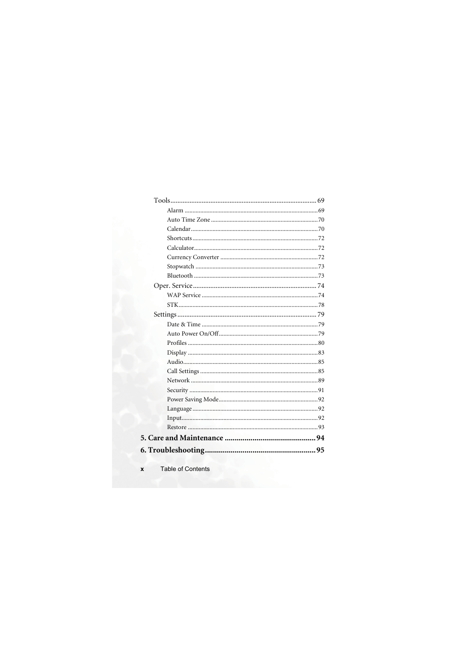 BenQ M315 User Manual | Page 12 / 110