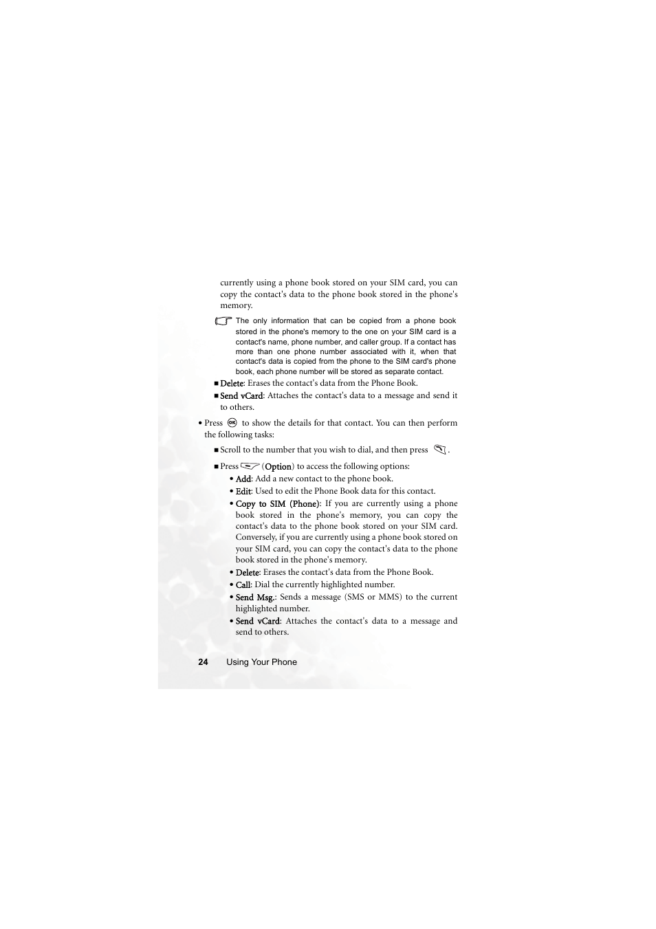 BenQ M315 User Manual | Page 36 / 110