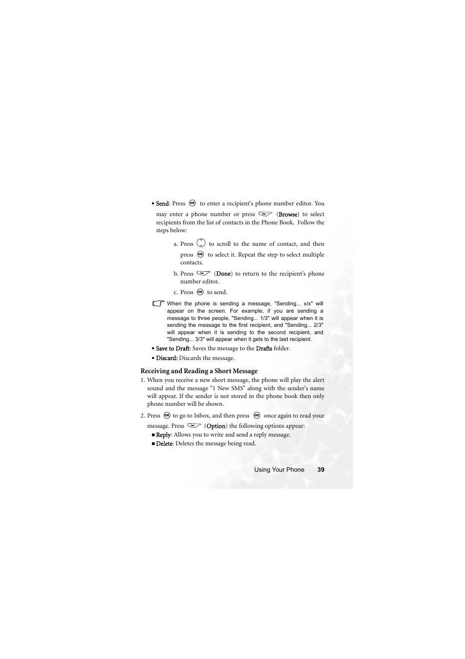 BenQ M315 User Manual | Page 51 / 110