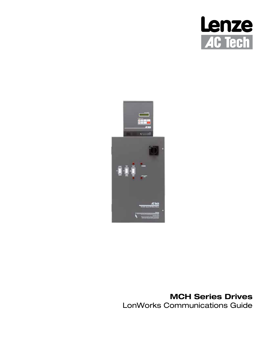 Lenze MCH Series Drives User Manual | 27 pages