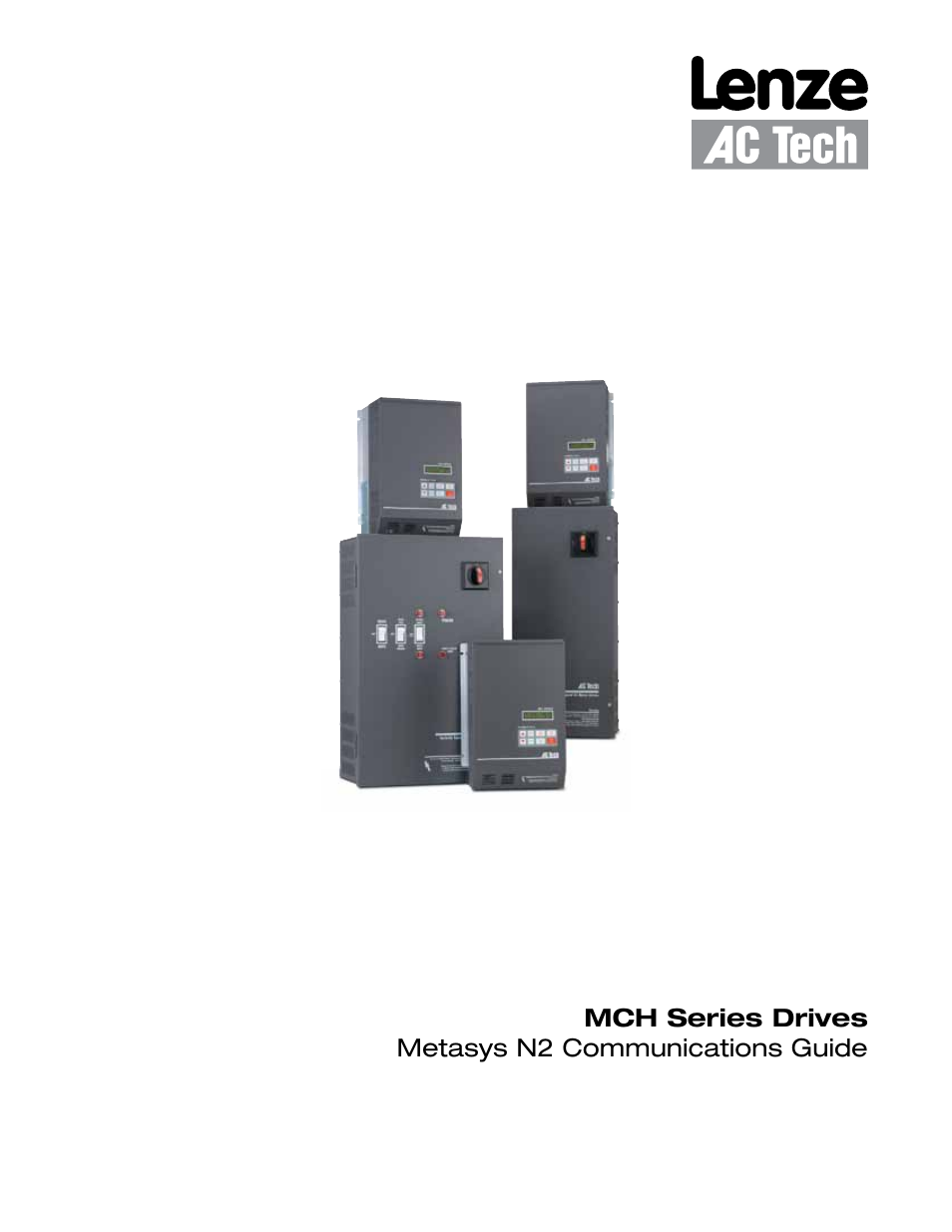 Lenze MCH Series Drives Metasys N2 User Manual | 15 pages