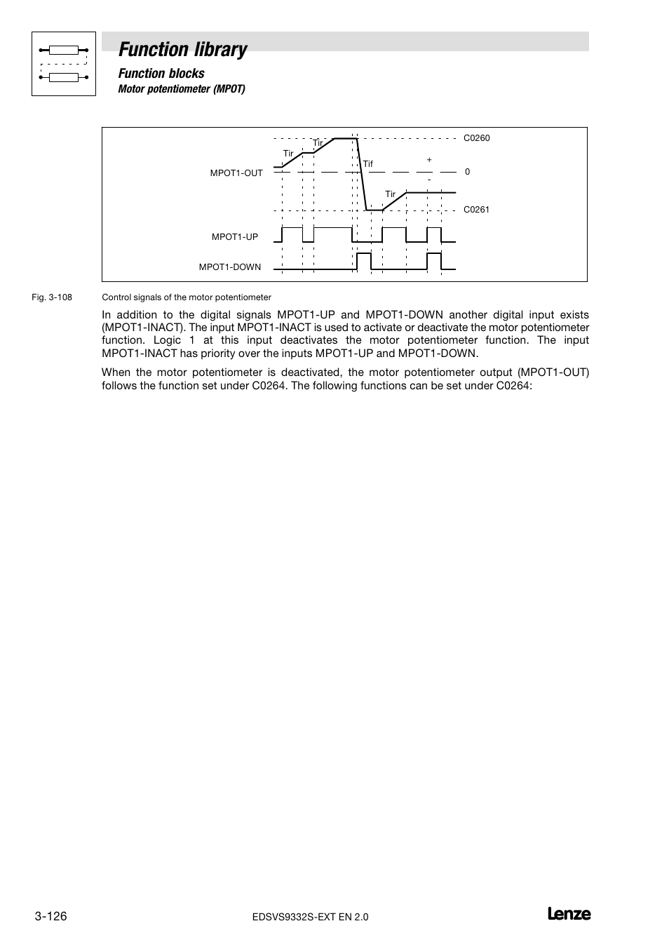 Function library, Function blocks | Lenze EVS9332xS User Manual | Page 178 / 264