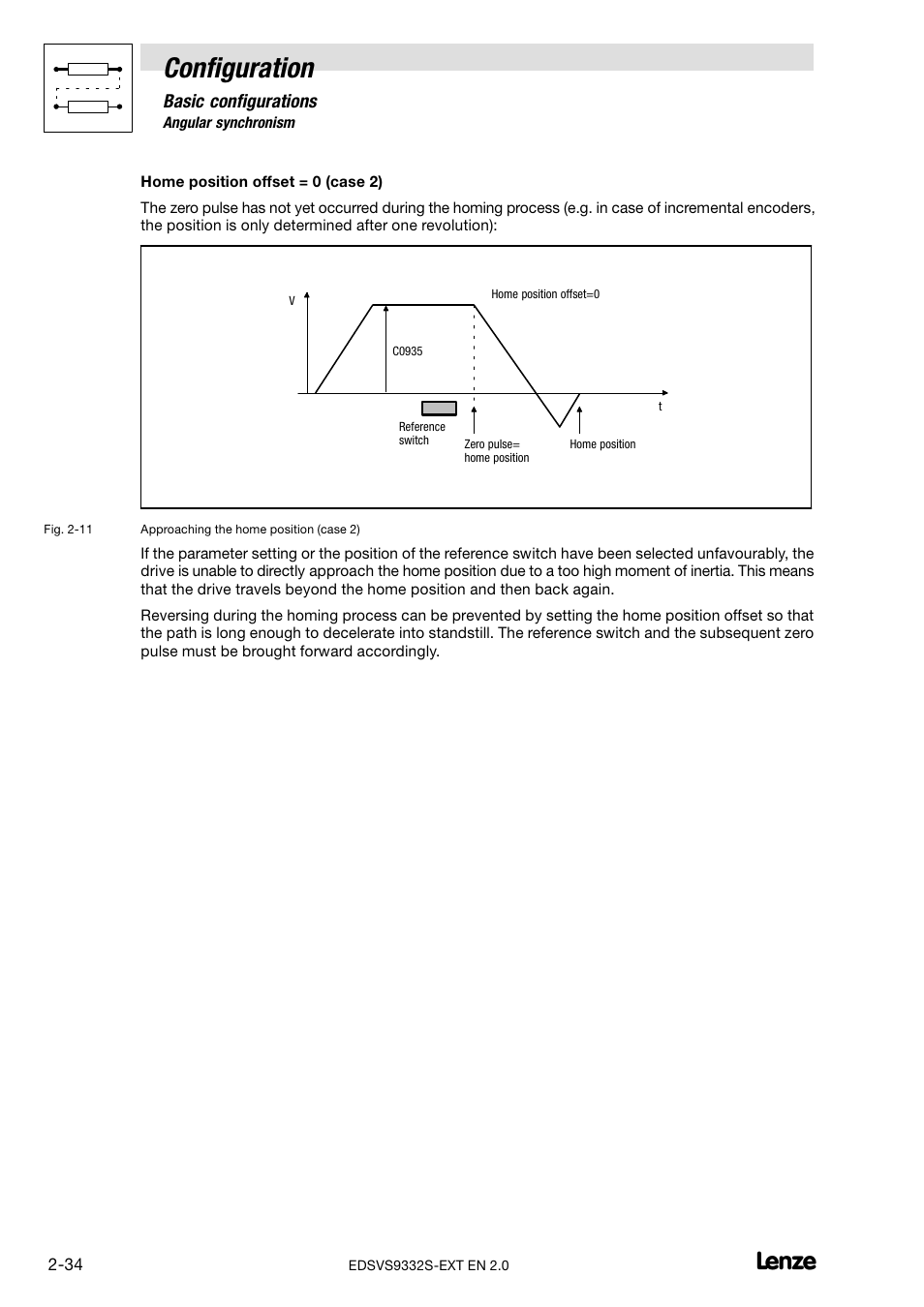 Configuration, Basic configurations | Lenze EVS9332xS User Manual | Page 46 / 264