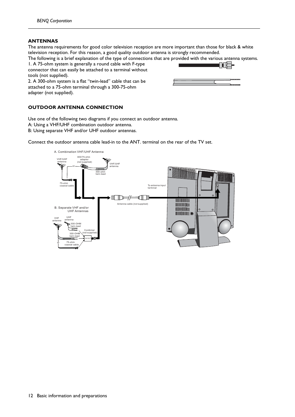 BenQ H200:A User Manual | Page 14 / 48