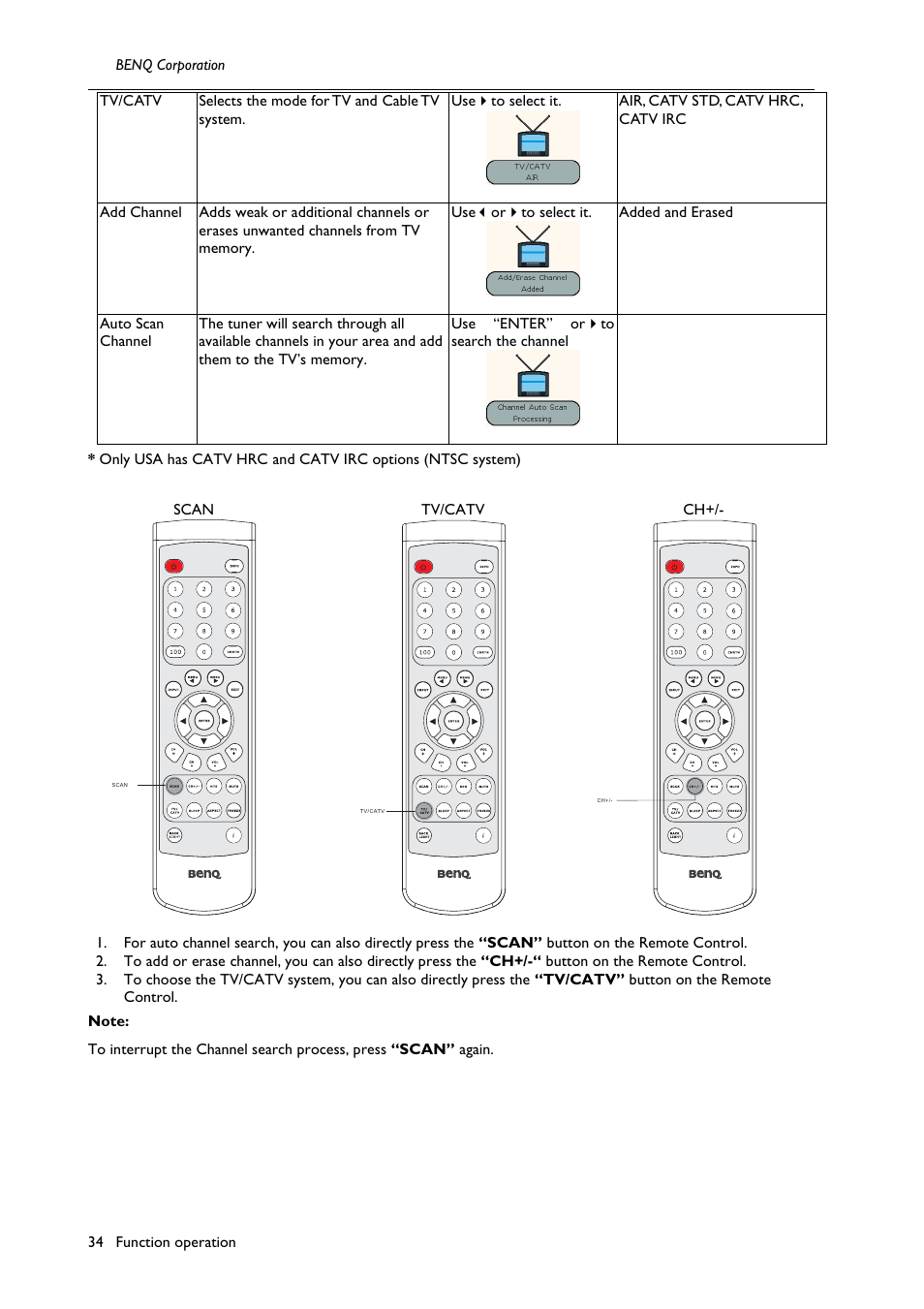 BenQ H200:A User Manual | Page 36 / 48