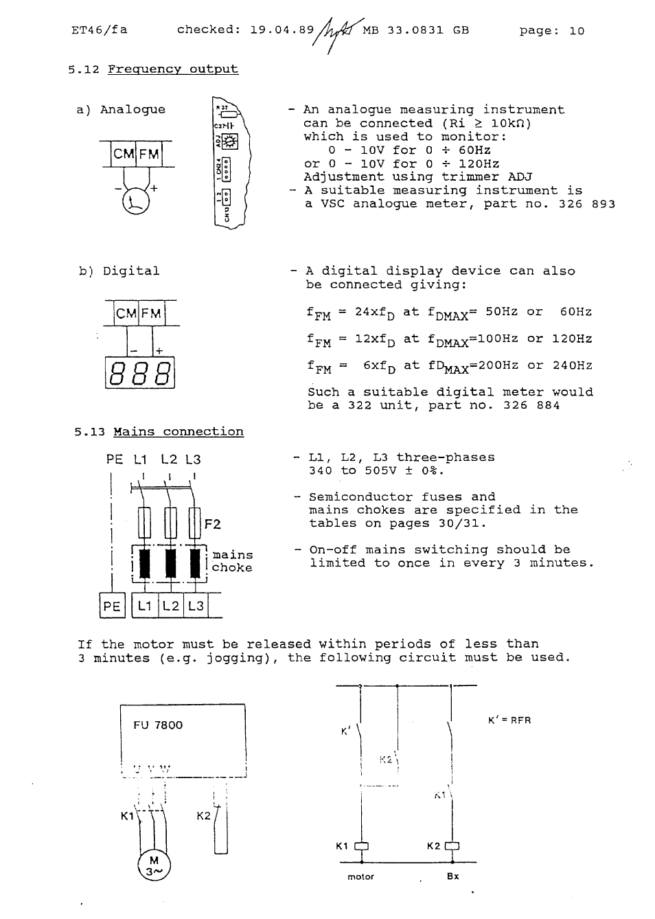 Omem | Lenze Range 7800 User Manual | Page 11 / 33