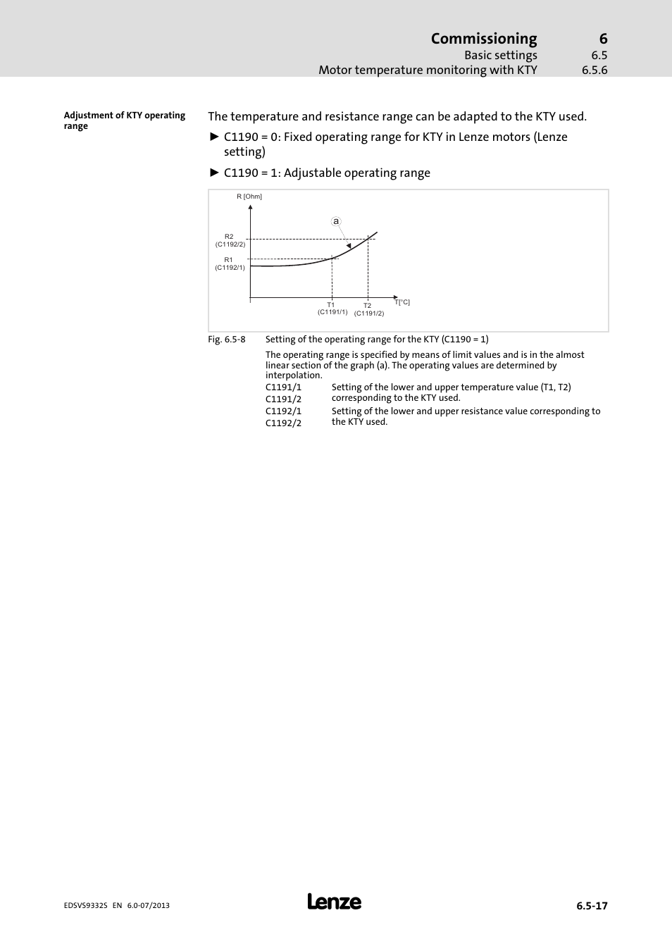 Commissioning | Lenze EVS9332xS User Manual | Page 188 / 376